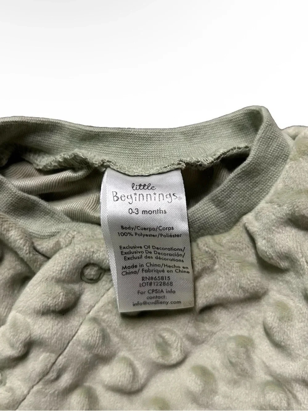 Baby Boy Footie Pajamas Little Brother Lion Dinosaurs Size 0-3 Months